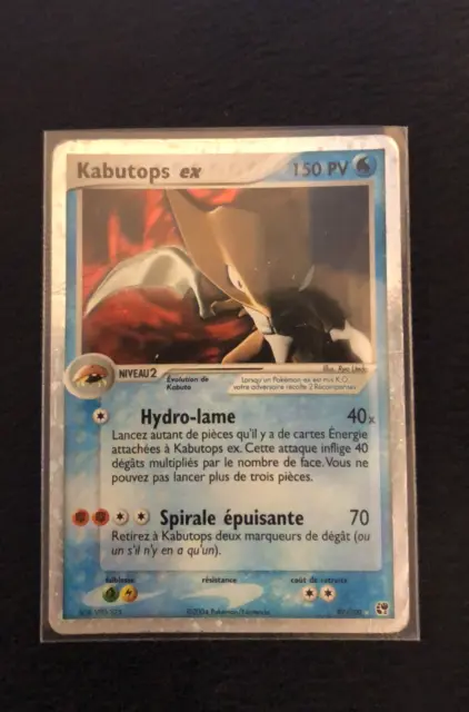 Pokemon Card Kabutops EX 97/100 Holo Rare FRENCH EX Sandstorm Set