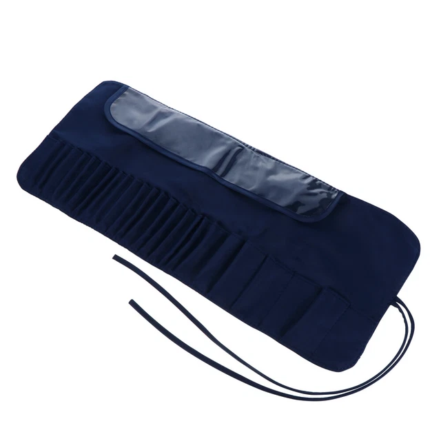 Cosmetics Brush Pouch Storage Bag Brushes Makeup Rolling Case Travel