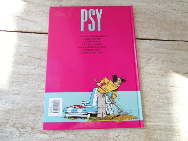 BD - Les Psy - Cauvin - Vous aviez rendez-vous ? - EO 1997 3