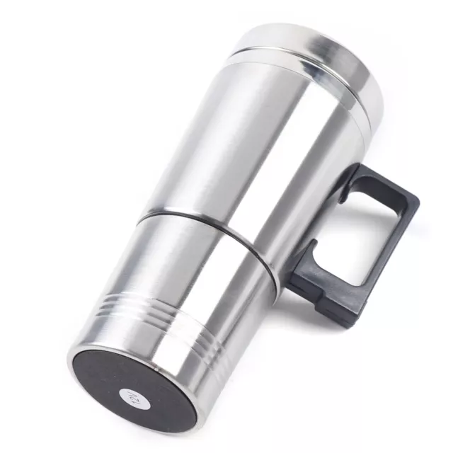 Car Electric Water Heater Stainless Steel Travel Mug Heated Coffee Kettle Cup