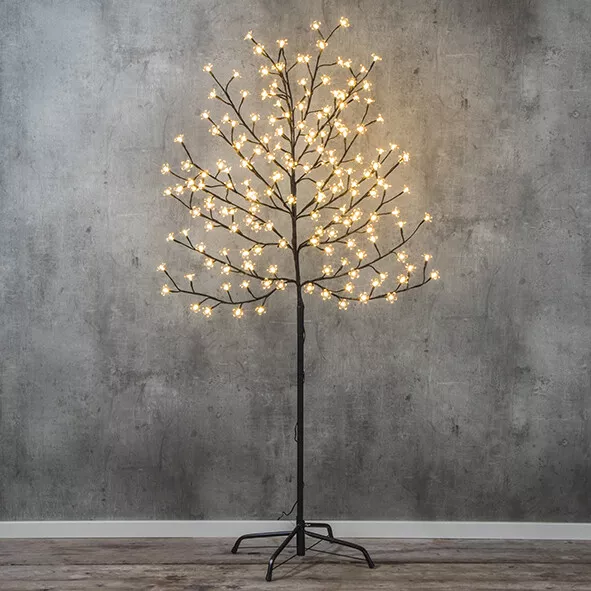 Kirschblütenbaum Sakura Baum 180 LED's warmweiß Lichterbaum Kirschbaum #76001