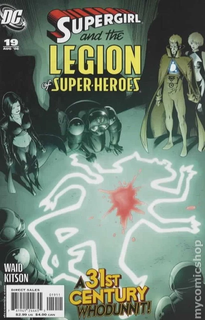 Supergirl and The Legion of Super-Heroes #19 VG 2006 Stock Image Low Grade