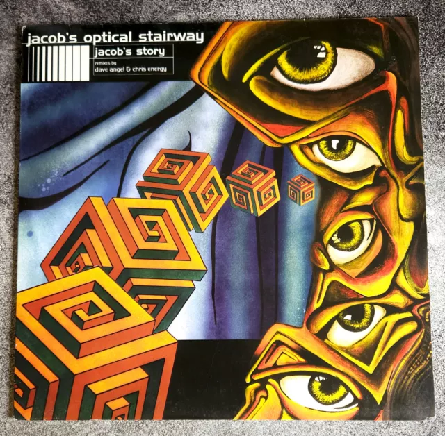 Jacob's Optical Stairway – Jacob's Story, 12" Vinyl, Drum'n Bass, Techno, 1997,
