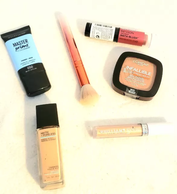 Maybelline, Revlon & L'oreal Make-up, Bronzer Foundation Blush Primer