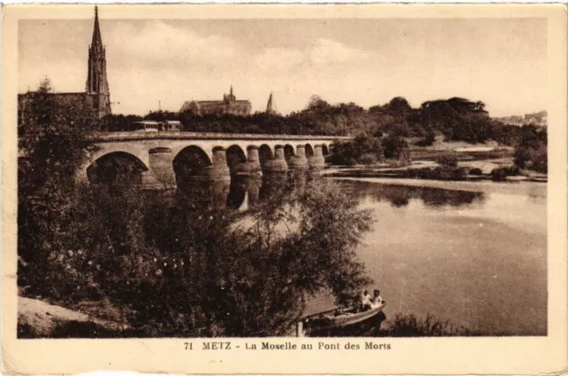 CPA AK METZ - La MOSELLE au Pont des Morts (454921)