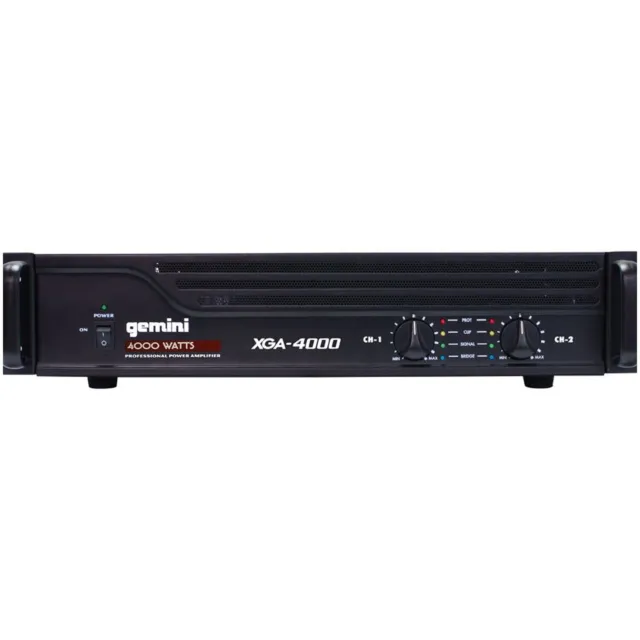 Gemini XGA-4000 Professionelle Endstufe 4000 W DJ Disco