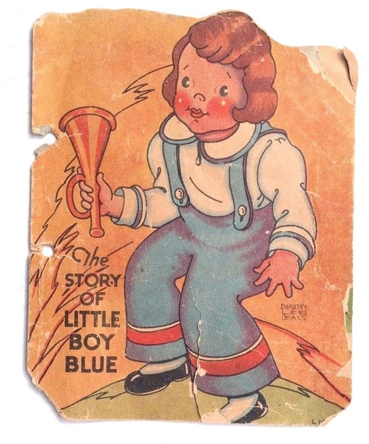 VINTAGE 1942 THE Story Of Little Boy Blue Mini Story Booklet (Samuel