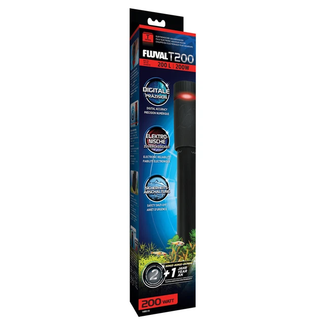 Calentador de acuario Fluval T200, PVP 33,99 EUR, NUEVO