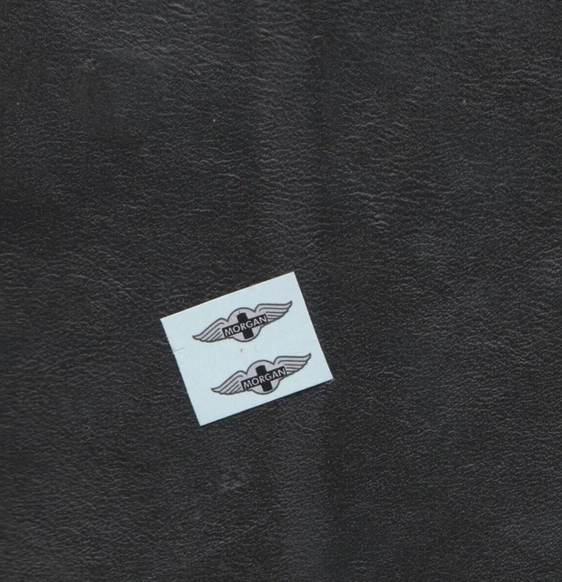Décalcomanies Logo MG Argent Et Noir Pour Voiture Miniature 1:18 - 2 Pièces | COLORADO