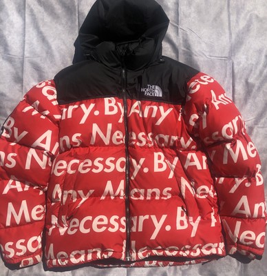 SUPREME THE NORTH Face By any Means 