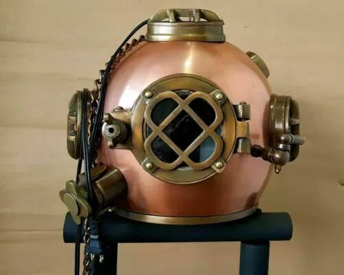 Neuer antiker Lamp-Taucherhelm, hängender Taucherhelm der US Navy Scuba SCA