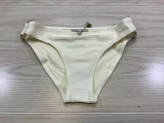 Heidi Klein Cote D'Azur Rectangle Bikini Bottom, Women's Size S, NEW MSRP $130