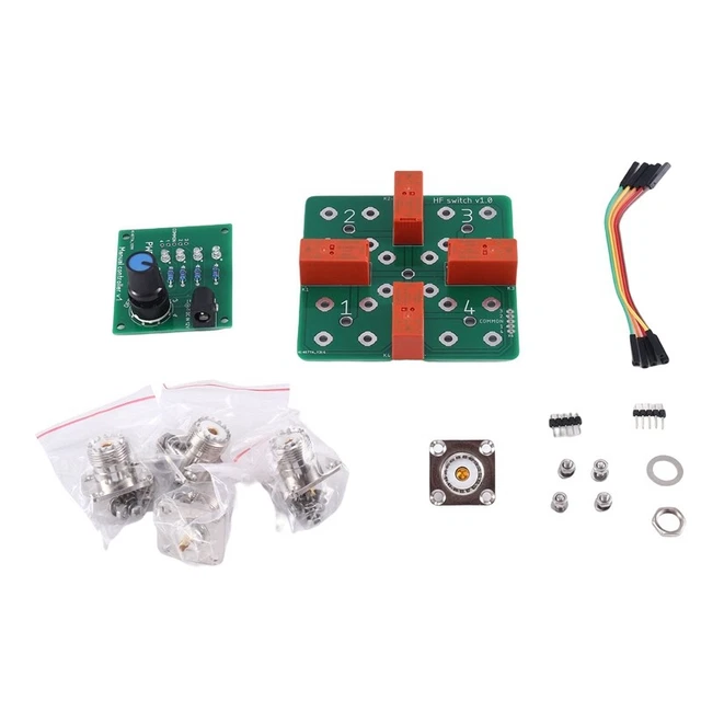 4:1 High Quality Coaxial Remote Antenna Switch SO-239 M7S3