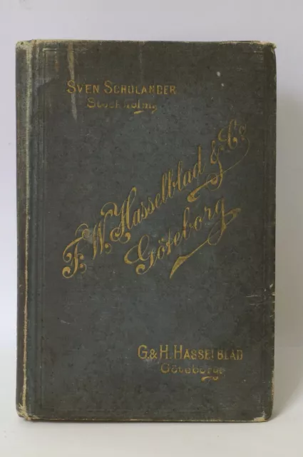 F66574~ Catálogo original de artículos fotográficos Hasselblad 1893 – 292 páginas