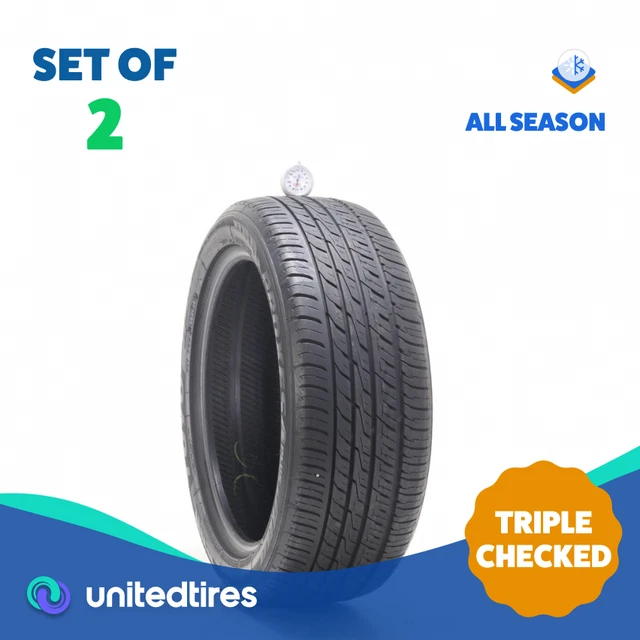 Set of (2) Used 205/50R17 Toyo Proxes 4 Plus 93W - 7.5-9/32