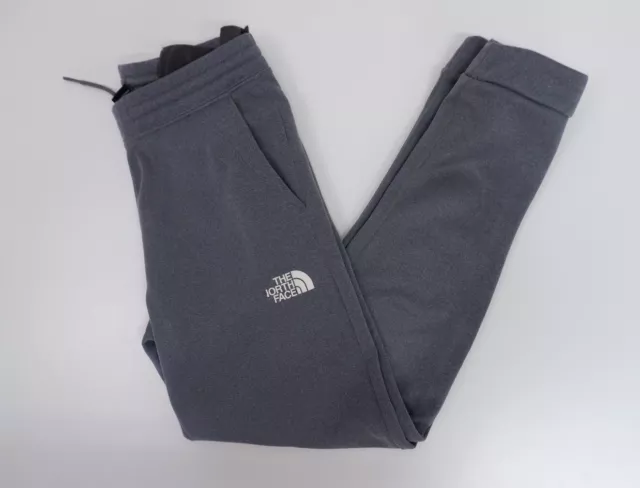 The North Face Boys Joggers Size L Large Grey Pants Trousers GC