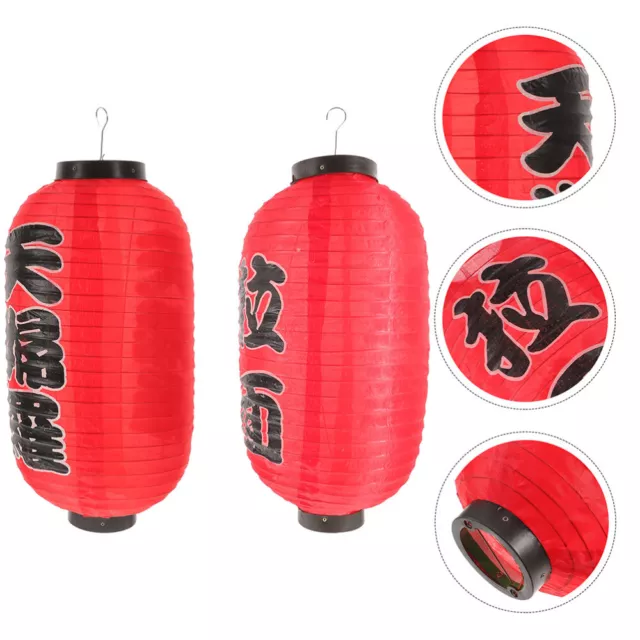 2pcs sushi party japanese restaurant decorations izakaya lantern