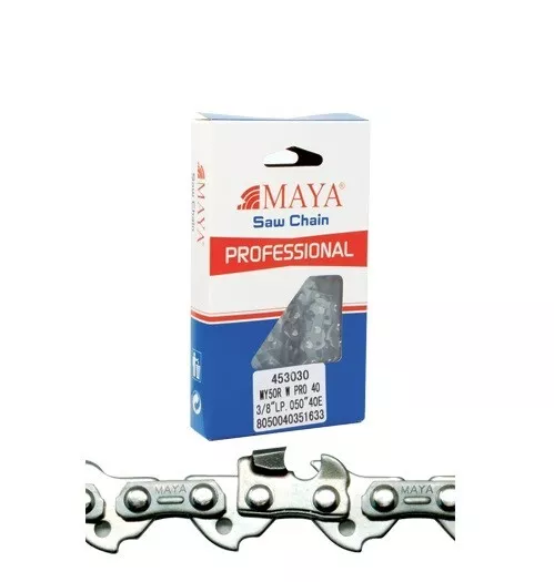 Catena Motosega Diamantata Maya Picco Duro Widia Passo 91 3/8 1,3 mm 50 52  55 57 maglie