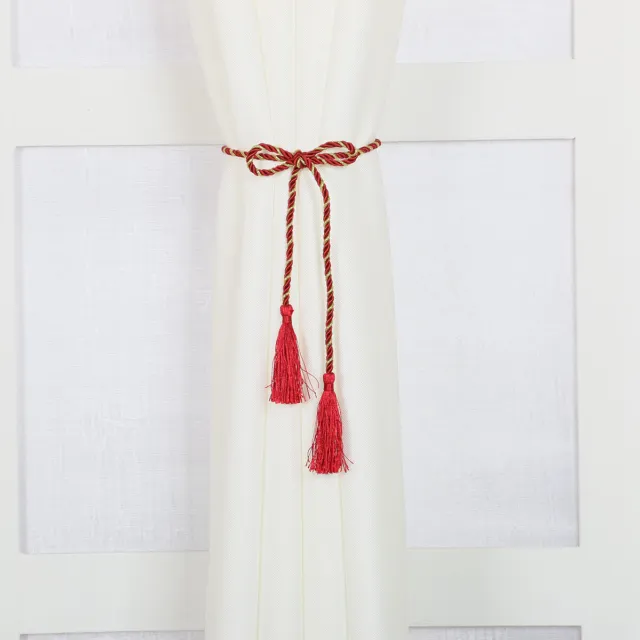1 Pair Window Curtain Rope Tie Backs  Living Room Bedroom Tassel Ornament US