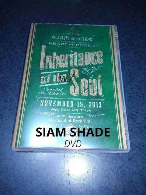 SIAM SHADE INHERITANCE Soul DVD EUR 305,58 - PicClick ES