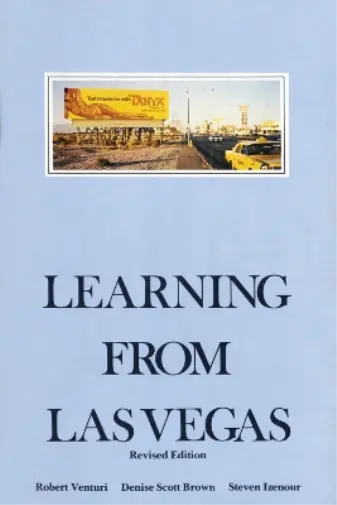Denise Scott Brown Steven Izenour Robert Ventu Learning From Las Veg (Paperback)