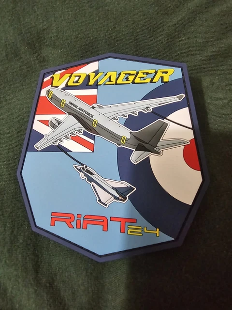 RAF VOYAGER RIAT 2024 Patch Typhoon Raf Brize Norton £20.00 - PicClick UK