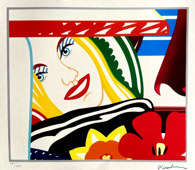Tom Wesselmann, Litografía 2005 , 300 Ex. (Indiana Dine Johns Damien Hirst )