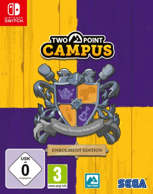 Two Point Campus Enrolment Edition für Nintendo Switch Videospiel Französisch
