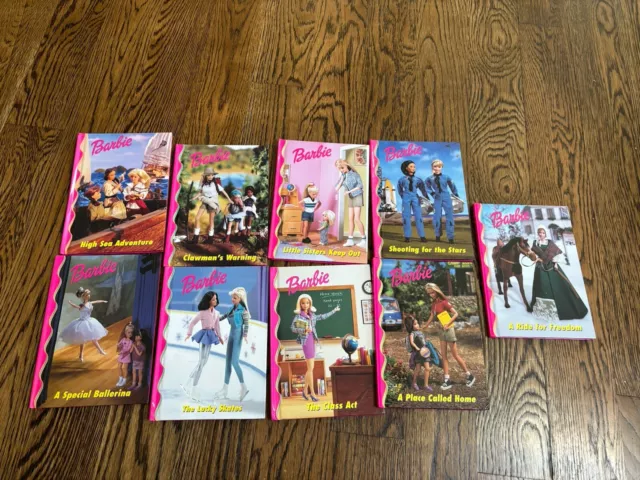 Barbie Mattel Hardcover Books 1998 1999 2000 Lot Of 9 Groiler Books