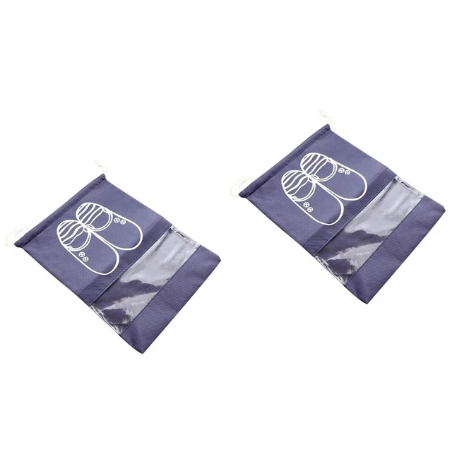 20 stücke Transparente Schuhe Tuch Aufbewahrungstaschen Pouch Wasserdichte Tuch