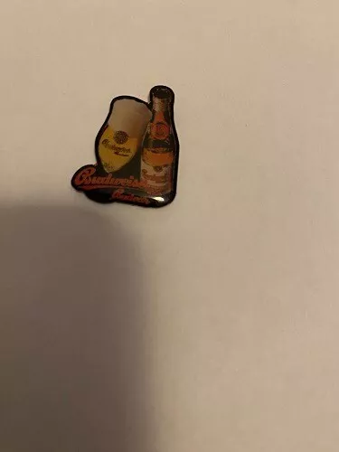 Budweiser Flasche Glas Bier Brauerei Pin !!