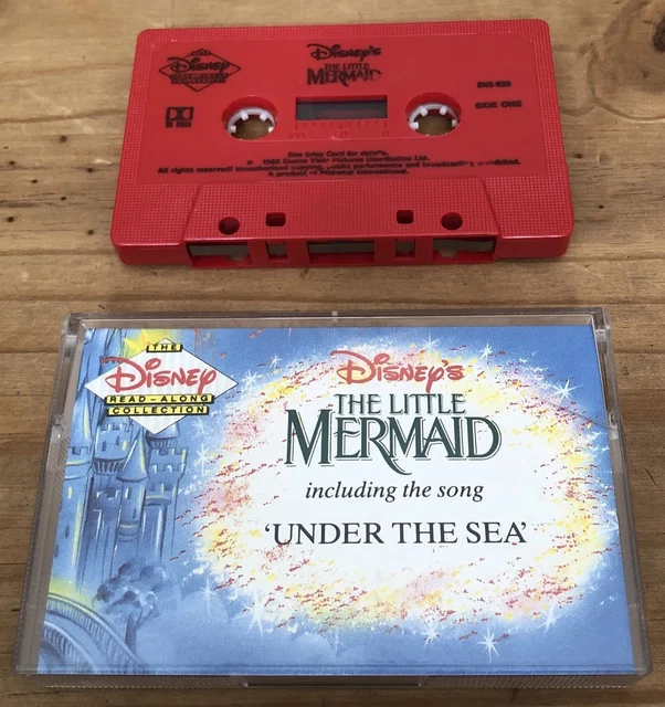Rare 1988 the little mermaid disney read along collection cassette