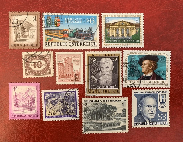 Briefmarken, Österreich kleines lot 11, Siehe Foto