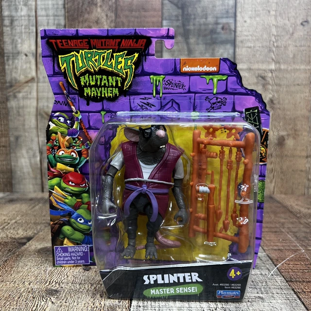 TMNT Teenage Mutant Ninja Turtles Mutant Mayhem SPLINTER Master Sensei Figure