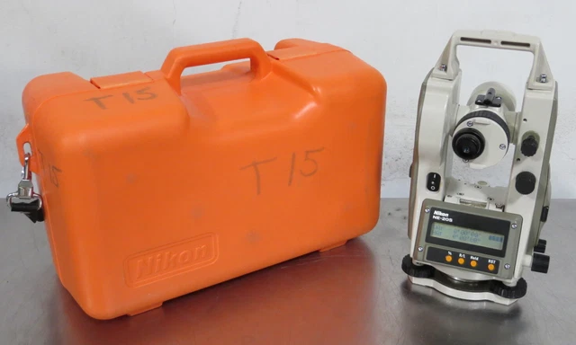 T187988 Nikon NE-20S Digital Theodolite w/ Carrying Case