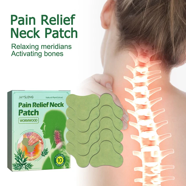 10pcs Muscle Sprain Medicine Sticker Portable Wormwood Convenient Body Massage F 4