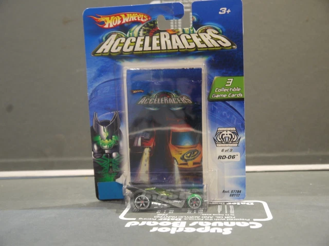 ACCELERACERS HOT WHEELS racing drones RD06 6/9 with carded matt black £ ...