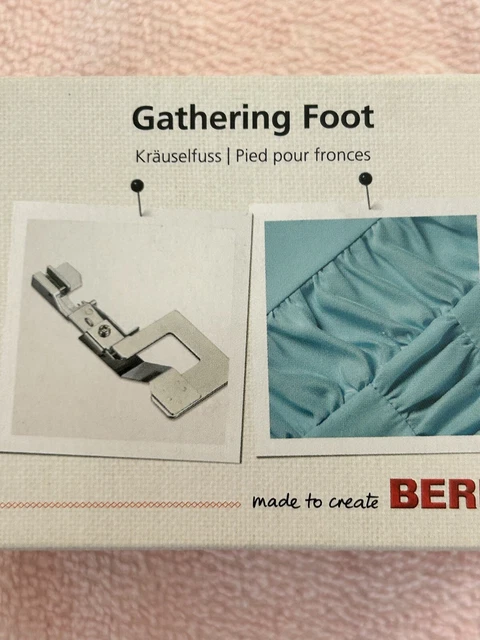 Genuine Bernina Gathering Foot - For the L450 & L460 Sergers - Part #502070.03.5 Genuine Bernina Gathering Foot - For the L450 & L460 Sergers - Part #502070.03.5