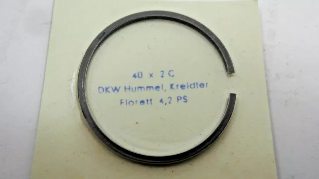 Kolbenring 40x2C NECKERMANN GARELLI CROSS - 1A Qualität Italy - piston ring