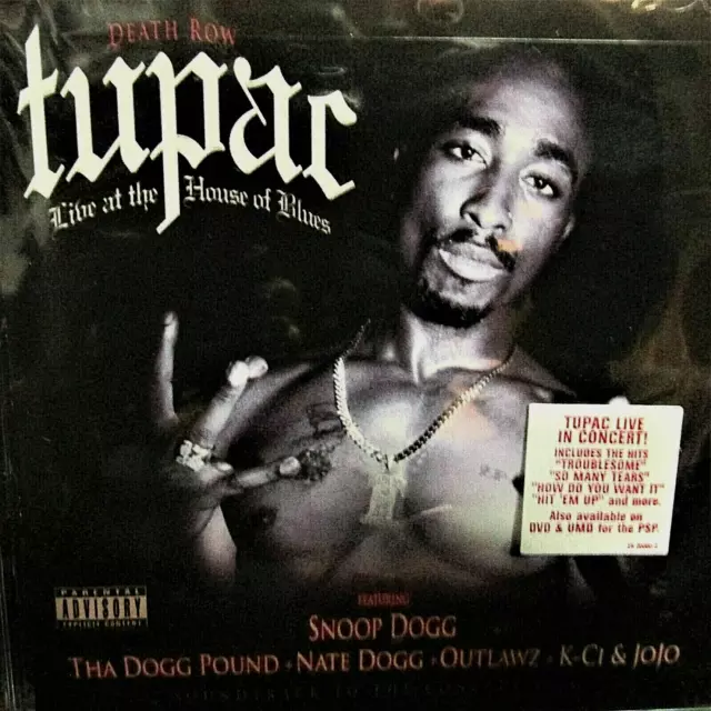 Live at the House of Blues by, 2Pac TUPAC NEW! CD,Snoop Dogg,Dogg Pound, Feat