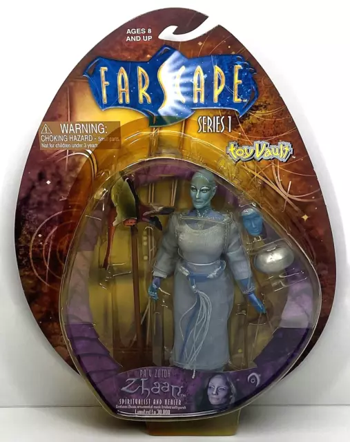 Toy Vault - Farscape - Series 1 - Zhaan - Spiritualist and Healer - New on Card