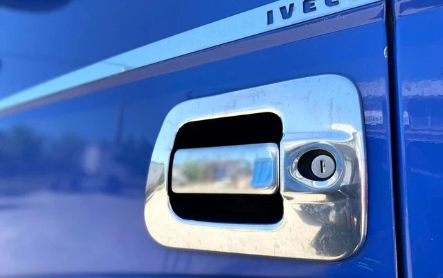 Iveco Stralis Hi-Way Chrome Door Handle Cover 2 Door 4 Pieces Stainless STEEL