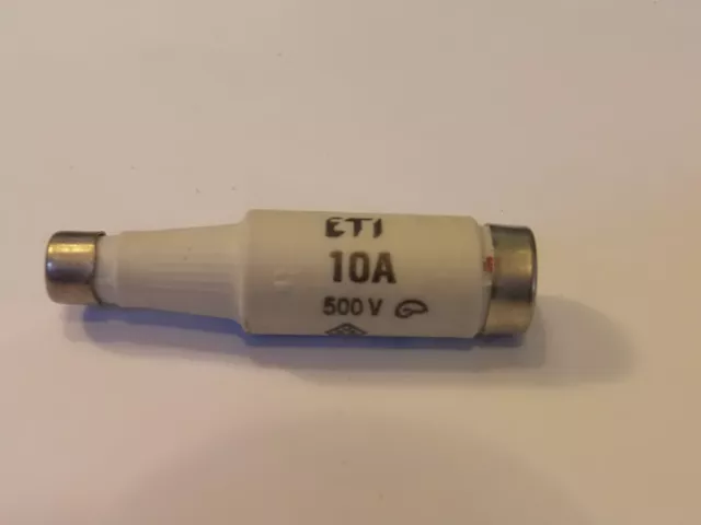 ETI 10A DI Diazed Fuse, E16 Thread Size gG - gL 500 V ac