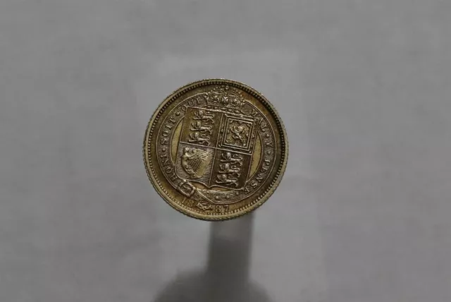 🧭 🇬🇧 Uk Gb 6 Pence 1887 Withdrawn Type Jubilee Gild B59 #9727