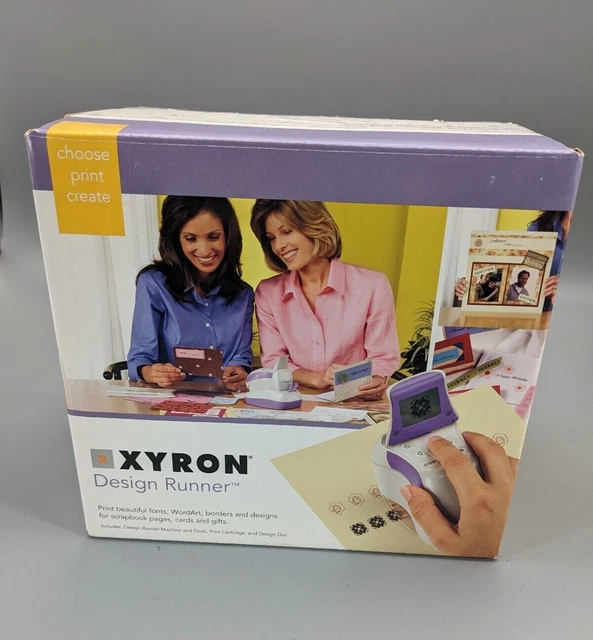 BRAND NEW Xyron 24139 Design Runner Handheld Cordless Printer BRAND NEW Xyron 24139 Design Runner Handheld Cordless Printer