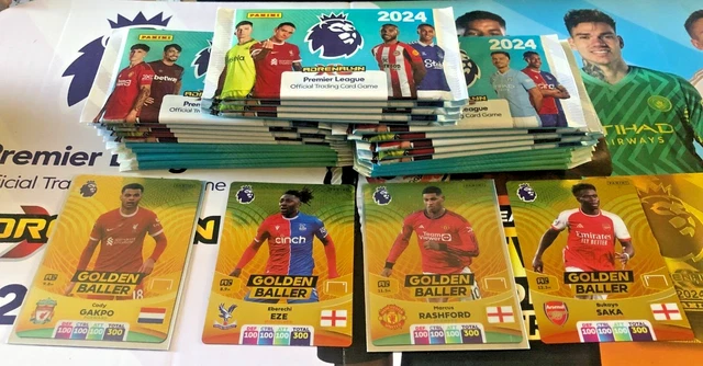 Panini Adrenalyn XL Premier League 2024..25 Confezioni + 4 Ballers d'Oro