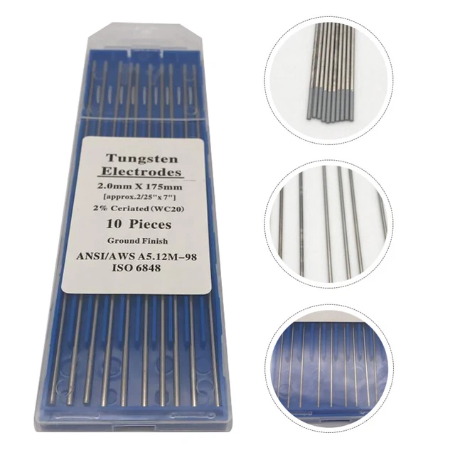 Asta di saldatura WC elettrodi puro tungsteno aste tig accessori arco argon
