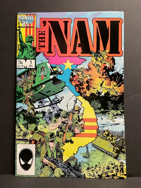 NAM #1 NM 1986 High Grade Marvel Comic Michael Golden Art  *UNREAD*