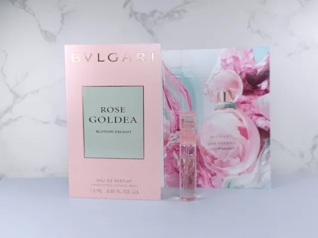BVLGARI Rose Goldea Blossom Delight EDP Perfume Sample 1.5ml Vial Spray Genuine