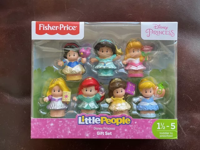 New 2017 Fisher Price Little People Disney Princess Gift Set